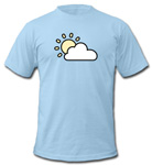 Weather Cloudy t-shirt - design preview