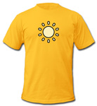 Weather Sunny t-shirt - design preview