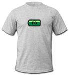 Battery life job interview t-shirt - design preview