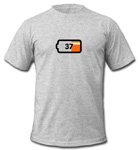 Battery life Thursday t-shirt - design preview