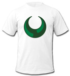 Heraldry Argent a Crescent Vert t-shirt - design preview