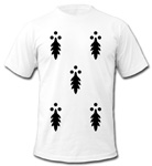 Heraldry Ermine t-shirt - design preview